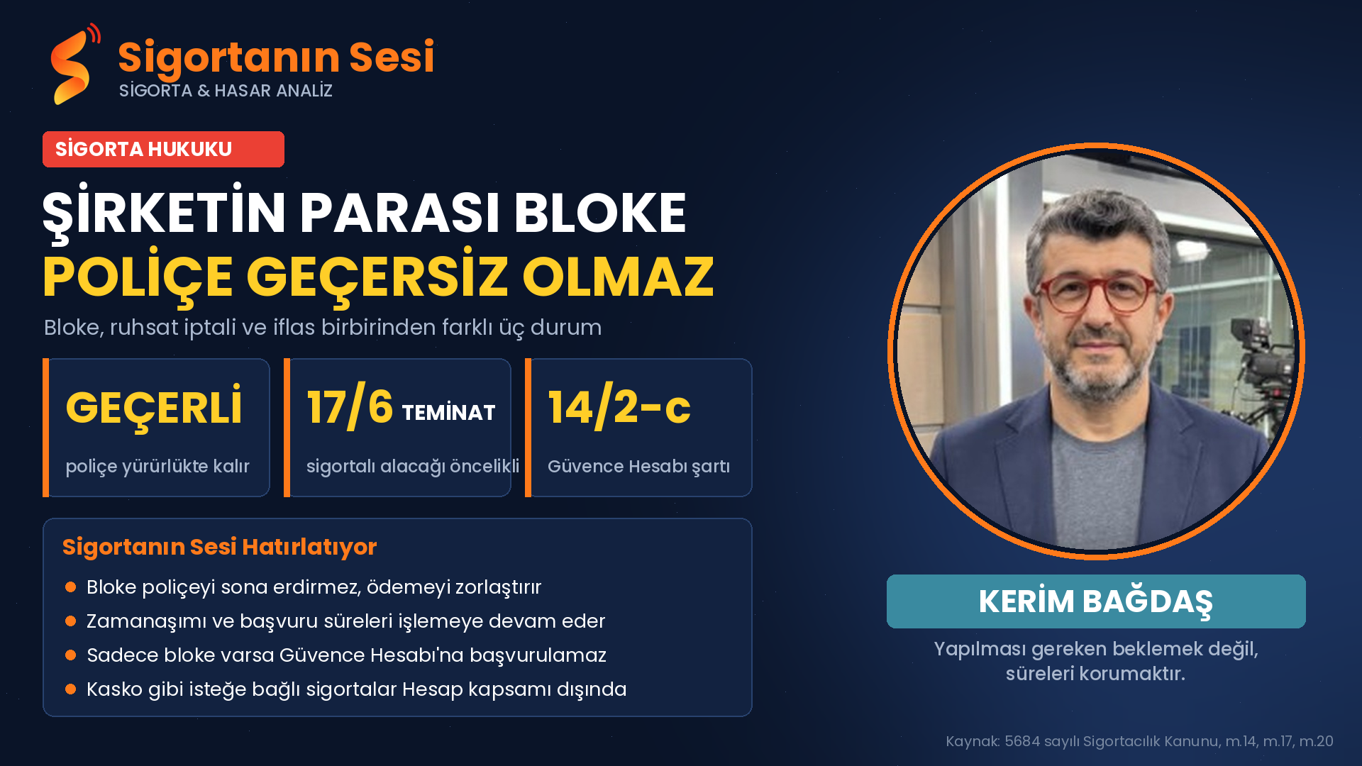 Şirketin Parası Bloke Edildi: Poliçeniz Geçersiz mi Oldu?