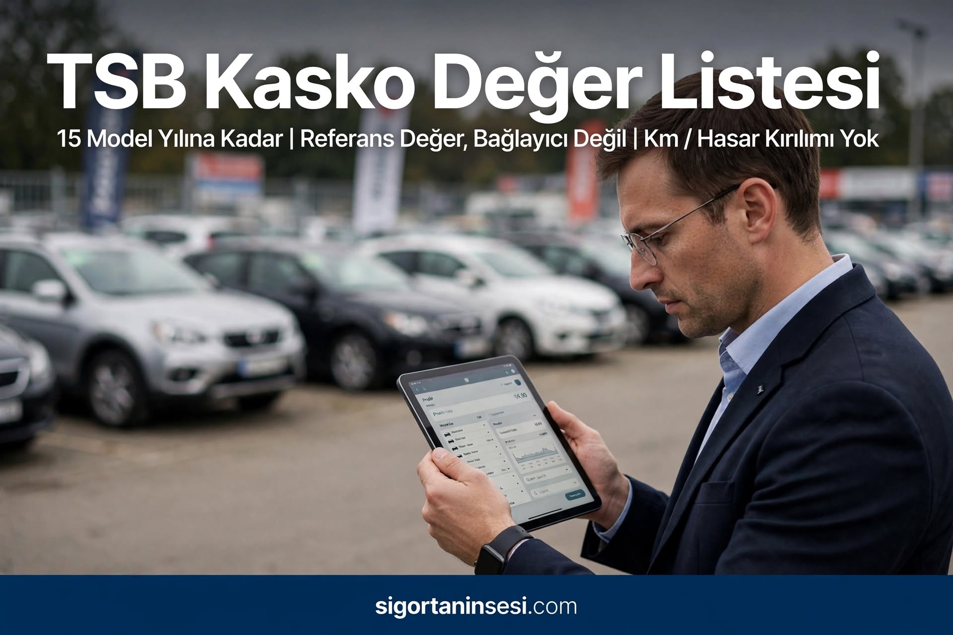 TSB'nin 2026 Kasko Değer Listesi, aracın piyasa satış fiyatını değil referans değerini gösteriyor