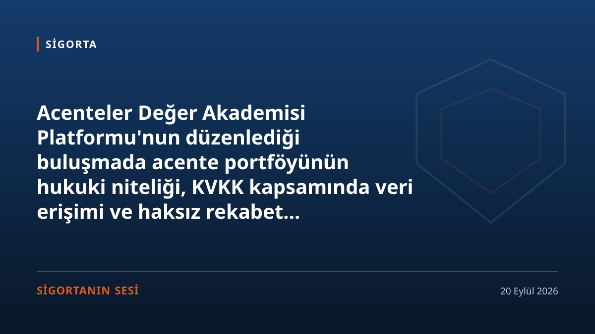 Acente portföyü hukuken ne? Bir kahvaltı masasında sektörün en az konuşulan sorusu