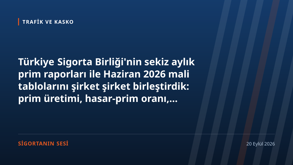 Trafikte 29 şirketten yalnız beşi teknik kâr etti; beşinin dördü üretiminin yarısından fazlası trafik olan şirketler