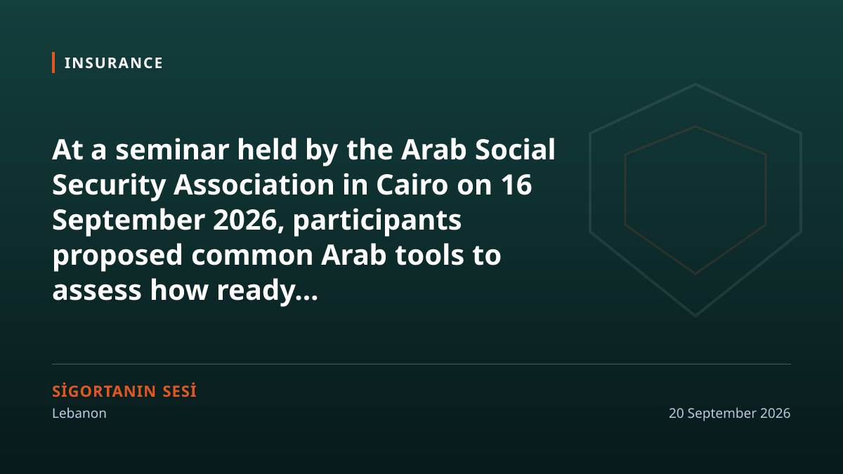 Arab seminar in Cairo: a call for common measurement tools and a permanent coordination mechanism